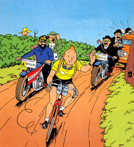 tintin and friends