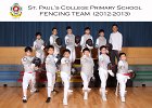 2013 Fencing Team